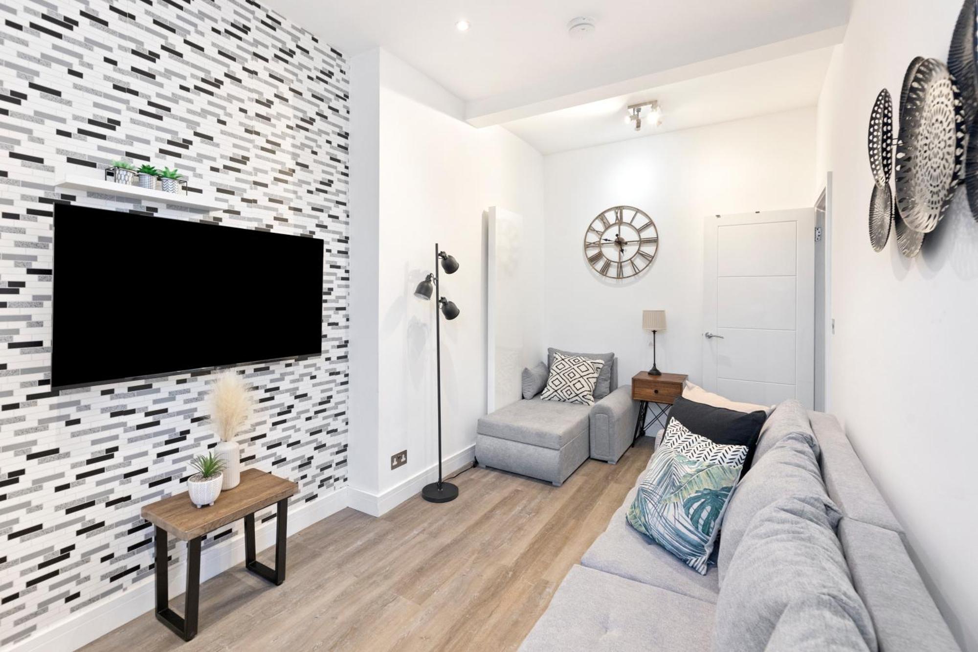 לונדון Rose Suite Camden Town 3 Bedroom Sleeps 11 מראה חיצוני תמונה